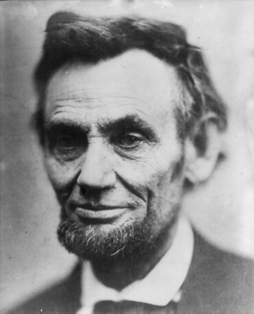 Abraham Lincoln. (Image: The Warren Report). Lincoln carried his regard 